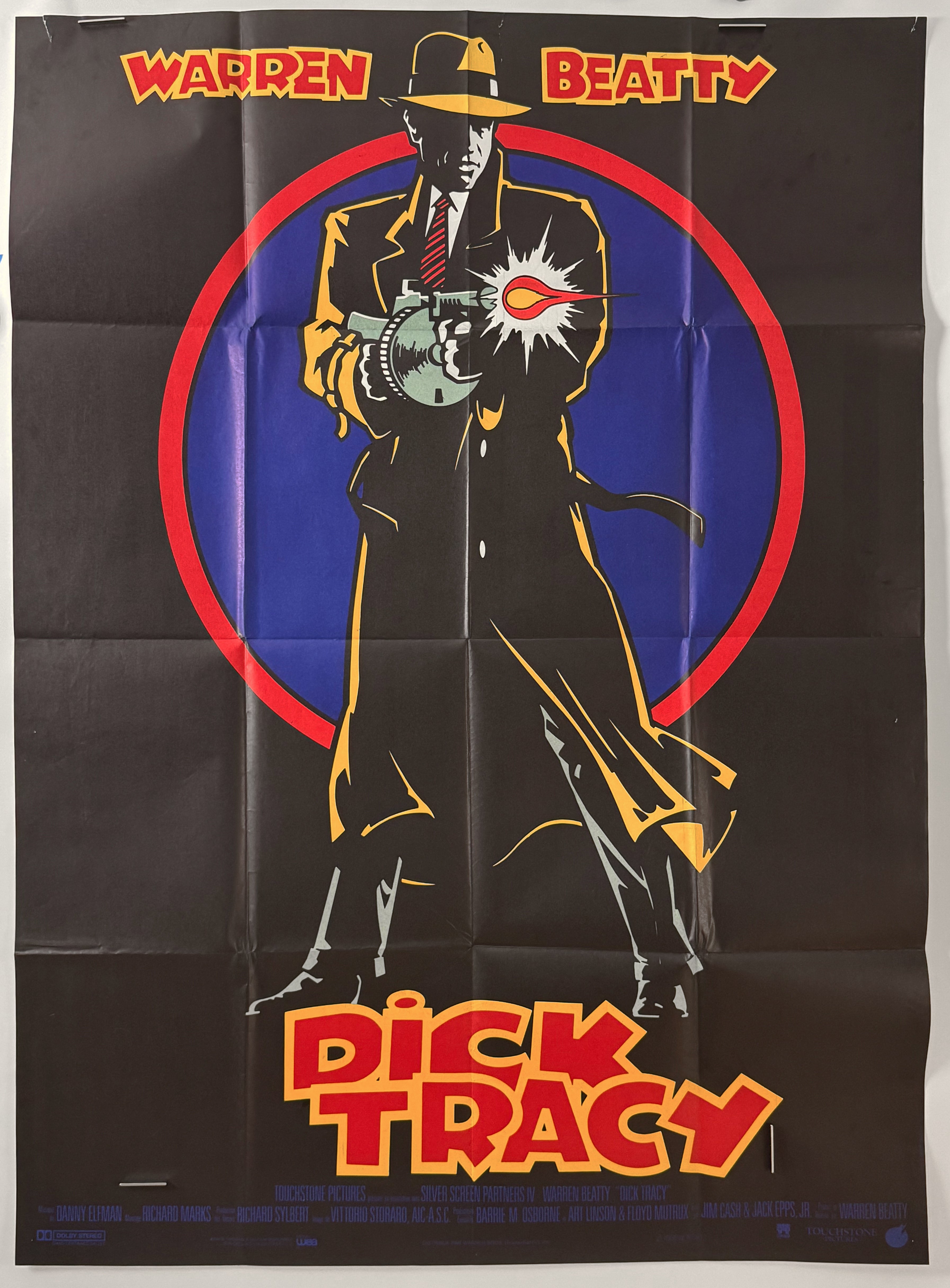 Original Vintage American Dick Tracy Movie Poster